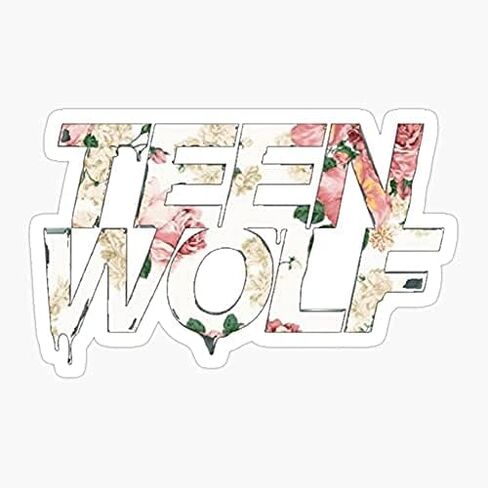 مجموعة من ملصقين مقاس 3 بوصات - رسم ملصق Teen Wolf - ملصق مقطوع بالقالب، فينيل عالي الجودة عالي الدقة in Kuwait