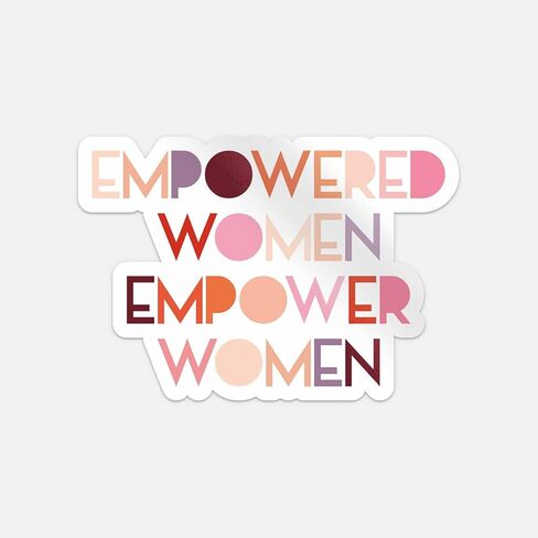 Empowered Women Empower Women Car Bumper Vinyl Sticker Decal in Saudi Arabia