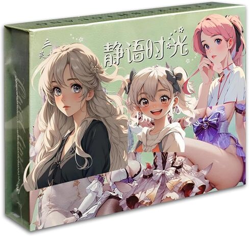 سلسلة Meika - وقت هادئ - مربع واحد - ANIME Girl Emerting Card Collection Wafu Cards (Jysg) in Kuwait