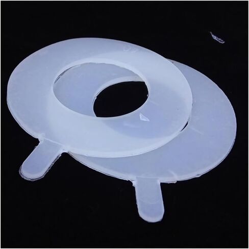 10 قطع حشية شفة من السيليكون، DN20 DN25 DN32 DN40 DN50 حشية إغلاق من مطاط السيليكون، حلقة إغلاق من مطاط السيليكون (DN25(25x62)) in Kuwait