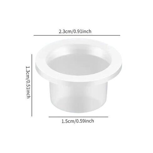 100 × حشوات إغلاق مانعة للتسرب للصمامات، حشوات غسالة الصنبور لتركيبات السباكة المختلفة، شفافة in Kuwait