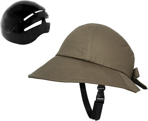 Woman Cycling Hat Stylish Bicycles Helmets with Wide Brims Sun Hat Breathable Hat Type Helmets for Cycling and Riding in Saudi Arabia