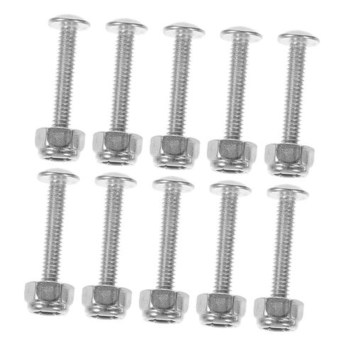 TOYANDONA 10pcs Foosball Table Player Screws Nuts Metal Fasteners for Game Table Hardware Replacement Parts in Saudi Arabia