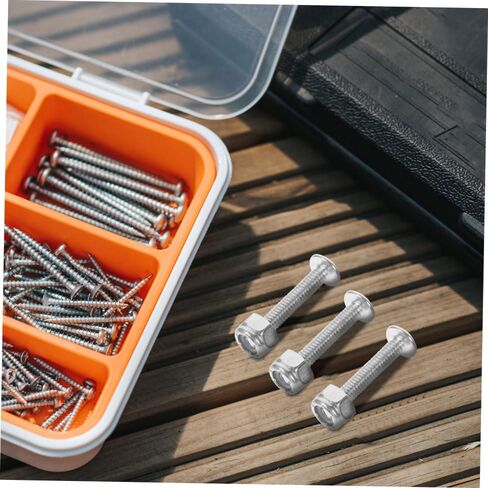 TOYANDONA 10pcs Foosball Table Player Screws Nuts Metal Fasteners for Game Table Hardware Replacement Parts in Saudi Arabia