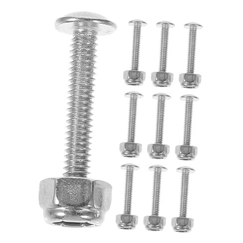 TOYANDONA 10pcs Foosball Table Player Screws Nuts Metal Fasteners for Game Table Hardware Replacement Parts in Saudi Arabia