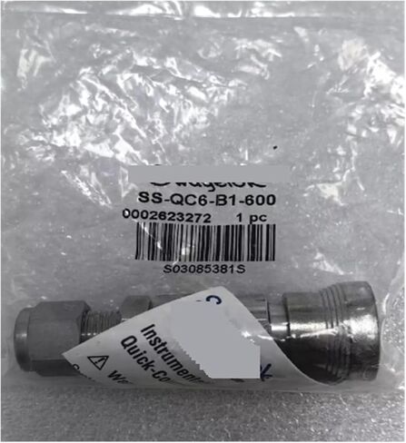 الأجهزة التوصيل السريع المناسب SS-QC6-B1-600 3/8 الجسم مع لوحة جبل أنبوب الأصلي in Saudi Arabia