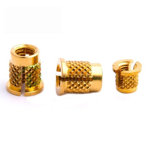 غسالات Qinlu-M3 M4 M8 صواميل نحاسية مضغوطة على البارد مشقوقة من النحاس المخرش وصواميل توسيع التضمين، لإصلاح المصانع (42R-B M3 (30 قطعة)) in Kuwait