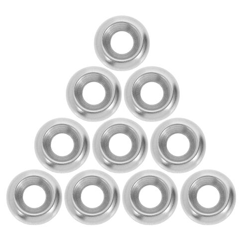 FOMIYES 200 قطعة 304 من الفولاذ المقاوم للصدأ غاطسة ذات تشطيب متساطح غسالات جوانات رأس مجوفة للبراغي للاستخدام الصناعي الميكانيكي in Saudi Arabia