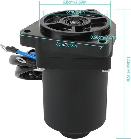 waltyotur Power Tilt Trim Motor Replacement for Yamaha 150HP F150JA F150JB Outboard Engines Arrowhead TRM0111 63P-43880-01-00 63P-43880-10-00 in Saudi Arabia