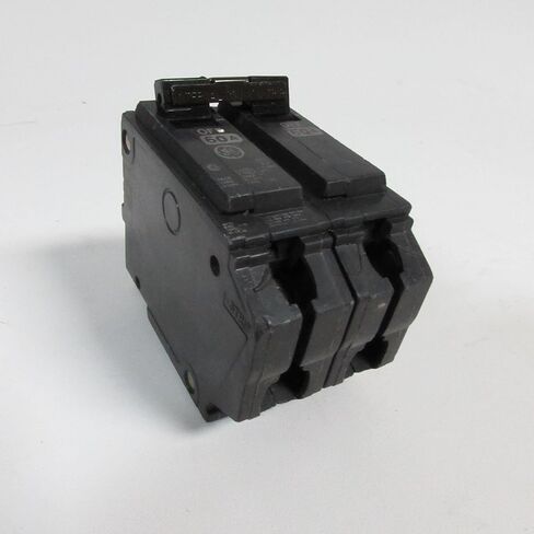 ABB TEY/Q-Line® THQB2160 2-Pole Miniature Circuit Breaker • 60A Double Pole Breaker • 120/240 VAC, 10 kA Interrupt • Thermal Magnetic Trip • Bolt-On Installation • HACR Rated in Saudi Arabia