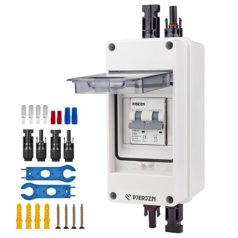 لوحة للطاقة الشمسية قطع التبديل 1000V 60A PV قطع التبديل مربع الكسارة في الهواء الطلق والضميمة للألواح الشمسية الكهروضوئية المنازل البطارية (60Amp) in Kuwait