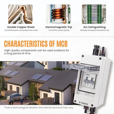 لوحة للطاقة الشمسية قطع التبديل 1000V 60A PV قطع التبديل مربع الكسارة في الهواء الطلق والضميمة للألواح الشمسية الكهروضوئية المنازل البطارية (60Amp) in Kuwait