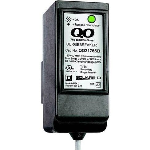 QO2175SB - Mini Circuit Breaker, QO, 15A, 1 Pole, 120VAC, 10kA, Plug in, Dual Function, Plug on Neutral in Saudi Arabia