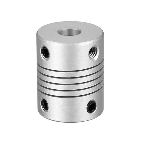 5mm to 8mm Flexible Coupler Motor Connector Joint 4/5/6/6.35/8/10mm Shaft Coupling 25x19mm CNC Jaw(6x6.35) in Saudi Arabia