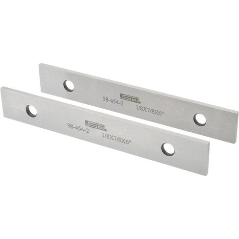 SPI Steel Parallel, 6" Long x 7/8" High x 1/8" Thick, Matched Pair in Saudi Arabia