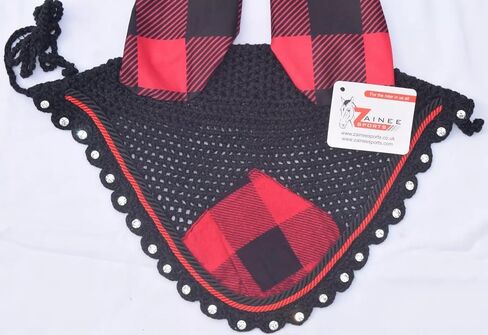 وسادة سرج إنجليزية منقوشة لجميع الأغراض من بوفالو مع غطاء محرك السيارة المطابق - مجموعة وسائد سرج القفز المصنوعة يدويًا in Kuwait