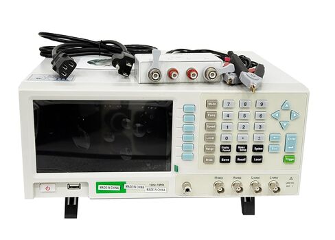 High Frequency LCR Tester Analyzer Benchtop LCR Bridge Inductance Capacitance Resistance Meter with Range 10Hz-1MHz Test Signal Voltage Range 0～2Vrms Test Signal Current Range 100μArms～20mArms in Saudi Arabia