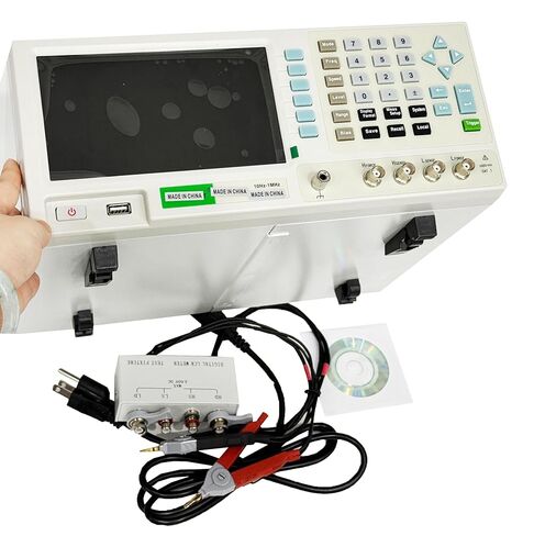 High Frequency LCR Meter Tester Benchtop LCR Digital Electric Bridge with Range 10Hz-1MHz Resolution 1mHz Cp-D/Q/G/Rp,Cs-D/Q/Rs,Lp-D/Q/G/Rp,Ls-D/Q/Rs,Rs-Xs,|Z|-θr,|Z|-θd,|Y|-θr,|Y|-θd,G-B in Saudi Arabia