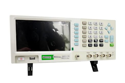 High Frequency 1MHz LCR Tester Meter Inductance Capacitance Resistance Instrument Benchtop LCR Bridge with Lead-Type Kelvin Testing Fixture Internal External Manual Bus Triggered Mode in Saudi Arabia