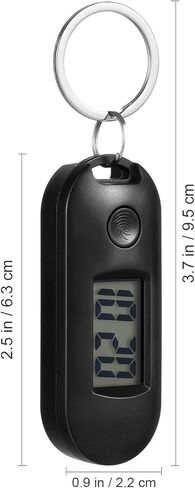 ساعة جيب رقمية، مشبك 3.7 بوصة على سلسلة المفاتيح وساعة رقمية وحقيبة ظهر وسلسلة مفاتيح وإكسسوارات حلقة مفاتيح للجنسين والممرضات والأطباء الذين يستخدمون الطلاب in Kuwait