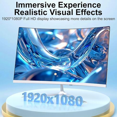 All-in-One Desktop Computer 23.8 Inch FHD Curved Display Celeron N100 (Up to 3.4GHz) All-in-One PC 8GB RAM 512GB SSD Win 11 Pro WiFi 5 Bluetooth 5.1 HDMI Desktop Computer with Wired Keyboard & Mouse in Kuwait