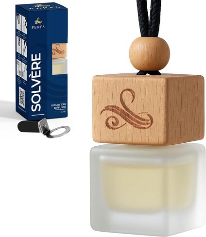 Savage Car Air Freshener for Men | Car Scents Air Freshener with Sauvage Fragrance | Strong Car Perfume Air Freshener with Odour Eliminating Technology | Car Air Freshener by Perfa in Saudi Arabia