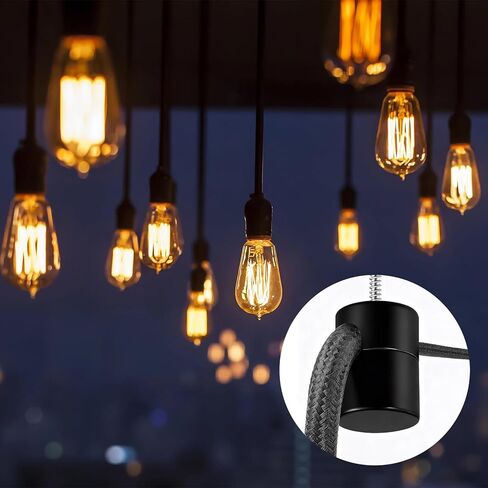 4 Pcs Ceiling Hooks for Hanging Lights Black Light Hanging Hooks Metal Swag Hook for Pendant Light Hook DIY Lamp Hang Electric Wire Cable Cord Chandelier Fixture Hardware Wall Office Nightstand in Saudi Arabia