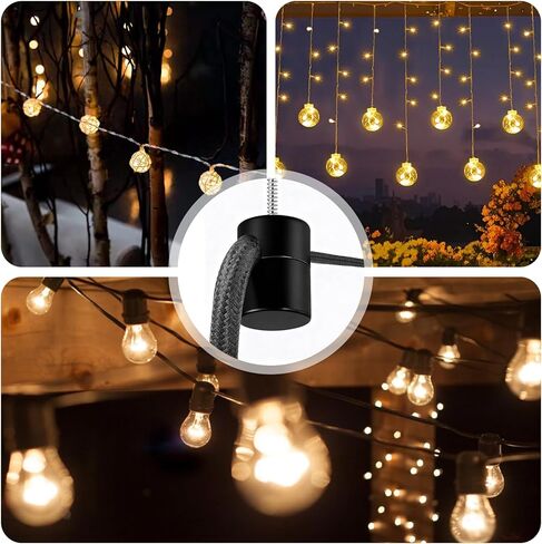 4 Pcs Ceiling Hooks for Hanging Lights Black Light Hanging Hooks Metal Swag Hook for Pendant Light Hook DIY Lamp Hang Electric Wire Cable Cord Chandelier Fixture Hardware Wall Office Nightstand in Saudi Arabia