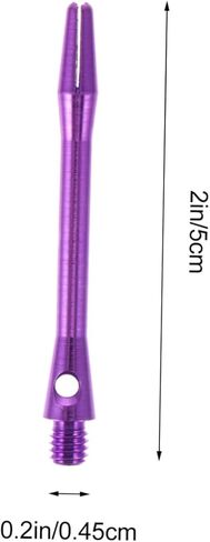 Hemoton 12Pcs Aluminum Alloy Stems with Thread Durable Replacement Shafts for Premium Quality for Throwing Accessories in Saudi Arabia