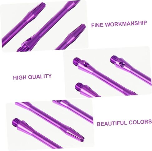 Hemoton 12Pcs Aluminum Alloy Stems with Thread Durable Replacement Shafts for Premium Quality for Throwing Accessories in Saudi Arabia