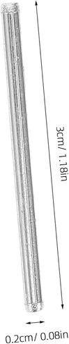 ibasenice 50pcs Metal Axles for Toy Cars and Stem Models: 2 X 30mm Iron Shaft Rods for DIY Car Replacement - High Precision Shaft Round Rod in Saudi Arabia