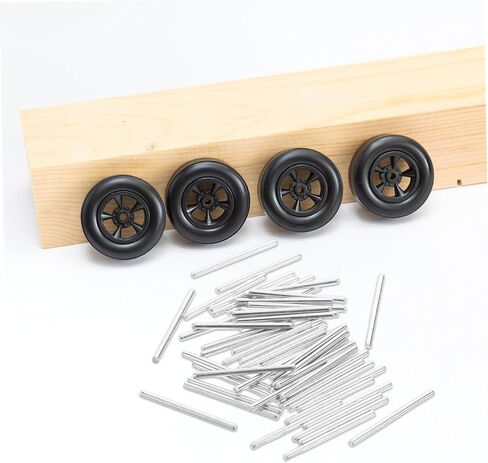 ibasenice 50pcs Metal Axles for Toy Cars and Stem Models: 2 X 30mm Iron Shaft Rods for DIY Car Replacement - High Precision Shaft Round Rod in Saudi Arabia