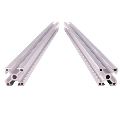 3030 1000mm 2PCS T Slot Aluminum Extrusion,Extruded Aluminum Rail, European Standard Anodized Silver Linear Rail, for 3D Printer Laser Engraving Machine CNC Workbench DIY in Saudi Arabia