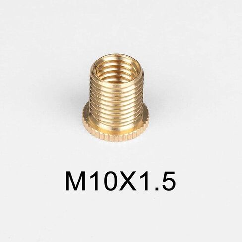 Baoblaze Pack of 5 Universal Gear Knob Adapter Nuts Insert Set 1.5 Gold in Saudi Arabia