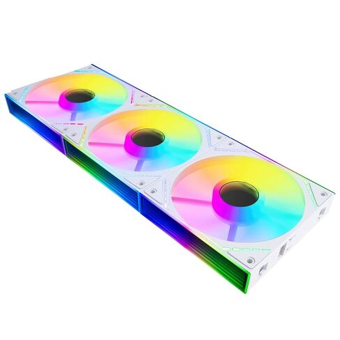 Thermalright TL-M12Q-S X3 مروحة توصيل لاسلكية - 120 مم هادئة، مرآة لا متناهية تأثيرات إضاءة ARGB، وحدة شريحة الطاقة الجديدة تبسط إدارة الأسلاك، 3 عبوات من مكعبات البناء in Saudi Arabia