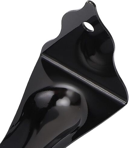 Gavigain Guitar Bent Tailpiece Metal Guitar Tailpiece for 4 Strings for All Wooden or Steel Resonator Guitars Black, 4.59 X 1.55 X 2.07in in Saudi Arabia