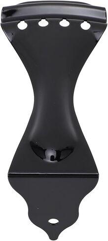 Gavigain Guitar Bent Tailpiece Metal Guitar Tailpiece for 4 Strings for All Wooden or Steel Resonator Guitars Black, 4.59 X 1.55 X 2.07in in Saudi Arabia