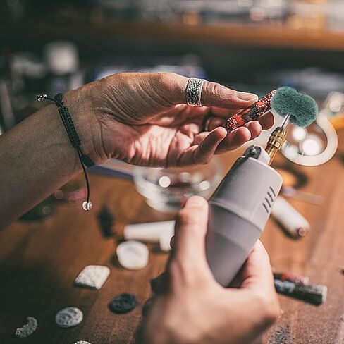 مجموعة 10 قطع من وسادات تلميع الحفر وعجلات التنظيف، ملحقات تلميع كاشطة غير منسوجة للمنظف الكهربائي، ملحقات تنظيف خضراء مزدوجة الطبقة لمثقاب الطاقة in Kuwait