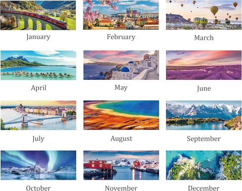 2026 Calendar, 3 Month Wall Calendar 2026 Vertical, 11" x 26"(when opened), December 2025 - January 2027, Move-A-Page, Wall Calendar 2026 for Organizing & Planning, Busy Families, Office, Kitchen in Kuwait