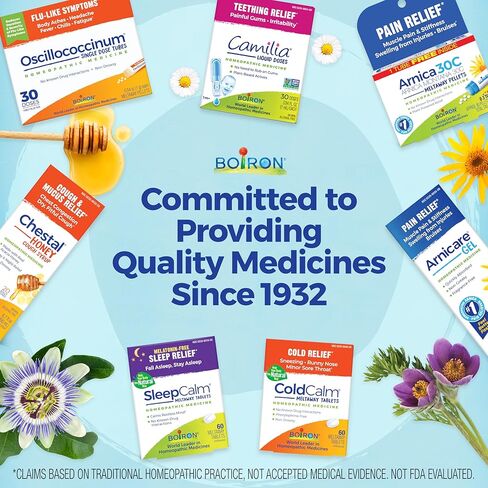 Boiron Urtica Urens 30C Homeopathic Medicine for Skin Allergy Relief with Itching, Minor Rash, or Burning - 3 Count (240 Pellets) in Kuwait