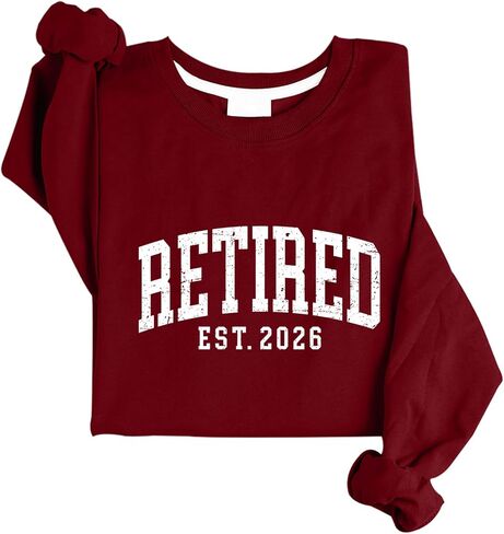 Retired Sweatshirt Retired 2026 Sweatshirt Unisex in Saudi Arabia