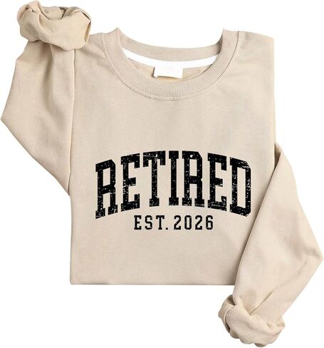 Retired Sweatshirt Retired 2026 Sweatshirt Unisex in Saudi Arabia