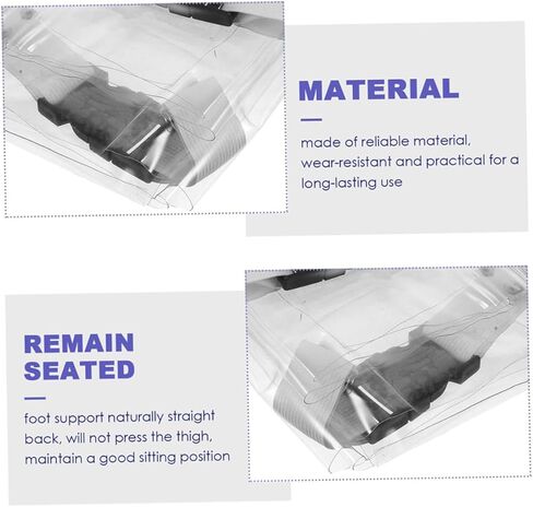 MAGICLULU 2pcs Recliner Foot Cushion Mat Protector for Chair Non-Slip Design Easy to Install and Washable Chair Foot Covers for Home Use in Saudi Arabia