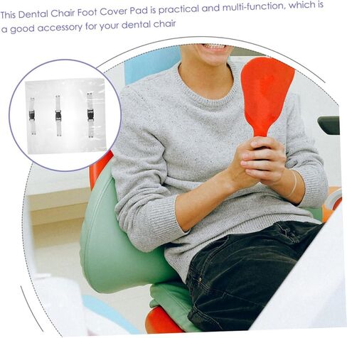 GLEAVI 2pcs Chair Foot Cover Pad Washable Chair Cover Foot Pad Felt Protector in Saudi Arabia