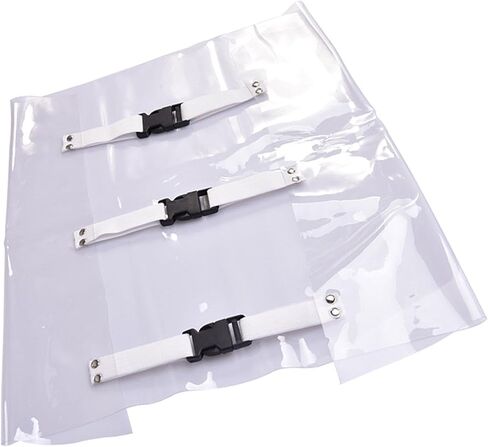 pistro Dental Chair Foot Cover Transparent PP Material with Elastic Bands for Easy Placement Protective Mat Cover 18.31x16.54x13.39 Inch in Saudi Arabia