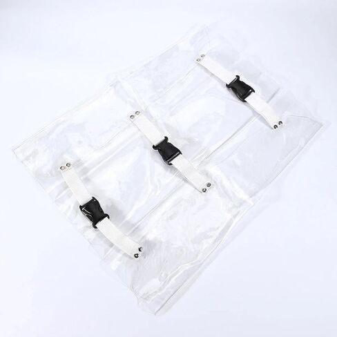 pistro Dental Chair Foot Cover Transparent PP Material with Elastic Bands for Easy Placement Protective Mat Cover 18.31x16.54x13.39 Inch in Saudi Arabia