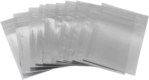 Antistatic Bags for Electronic Components 100 Pack 8x12 cm Resealable Zip Lock ESD Shielding Storage Bags in Saudi Arabia