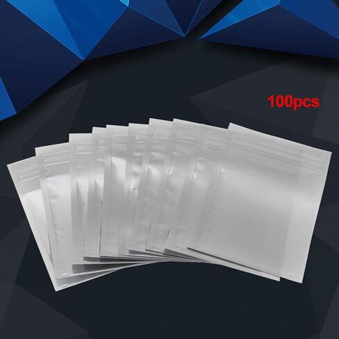 Antistatic Bags for Electronic Components 100 Pack 8x12 cm Resealable Zip Lock ESD Shielding Storage Bags in Saudi Arabia