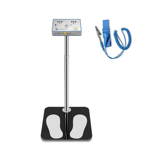 HNZXIB SL-031 ESD Tester Compatible with Anti Static Wrist Strap & Footwear, 3-Color Indicator Alarm Tool, Human Body Comprehensive Static Tester for Electronics Workshop ESD Check in Saudi Arabia