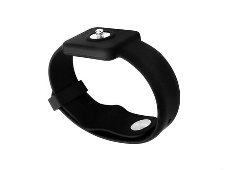 حزام معصم مضاد للكهرباء الساكنة، شريط تأريض ESD مقاس 9 بوصة قابل للتعديل على شكل زر من السيليكون الموصل، متوافق مع موصلات كبس 3.5 مم لإصلاح وتجميع الإلكترونيات، أسود in Kuwait